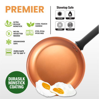 10-Piece Pro Premiere Hard Anodized Cookware Set