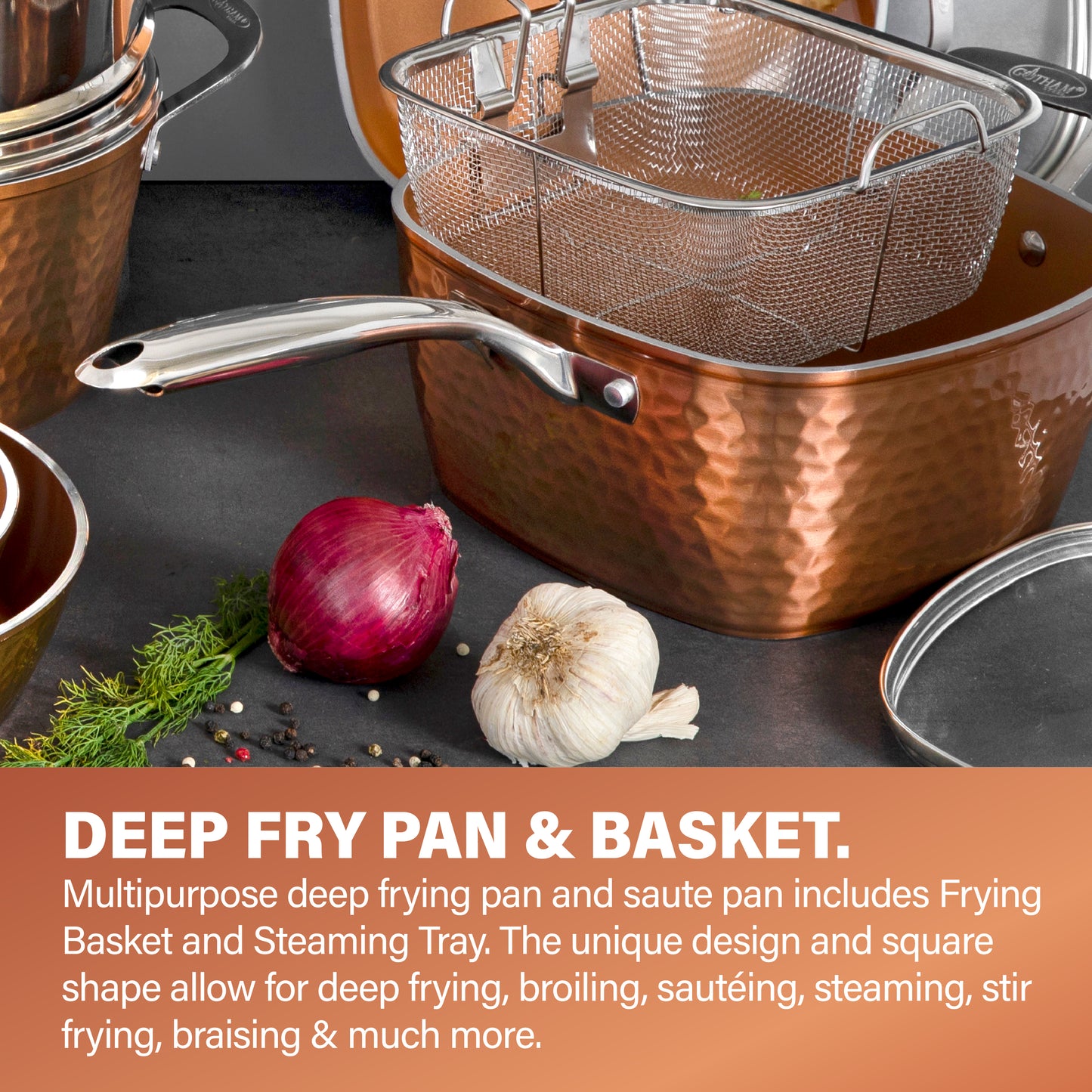 Hammered Copper Kitchen in a Box